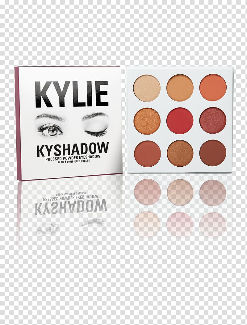 Eye Shadow Kylie Cosmetics Palette Face Powder, colorful makeup transparent background PNG clipart