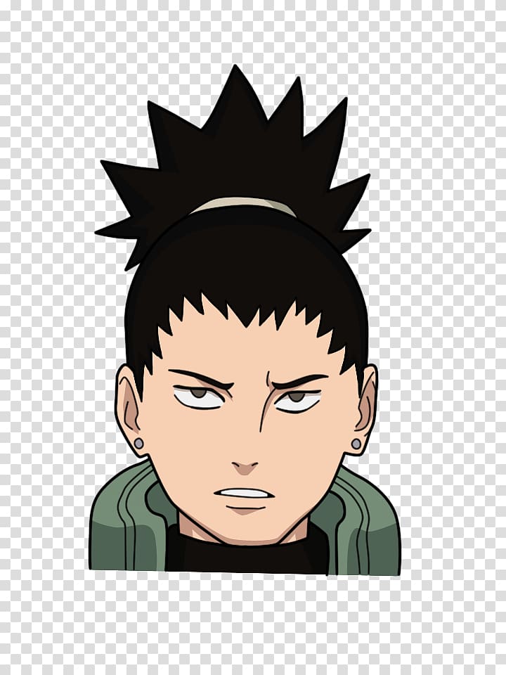 Forehead Eyebrow Hair coloring Brown hair Black hair, Shikamaru transparent background PNG clipart