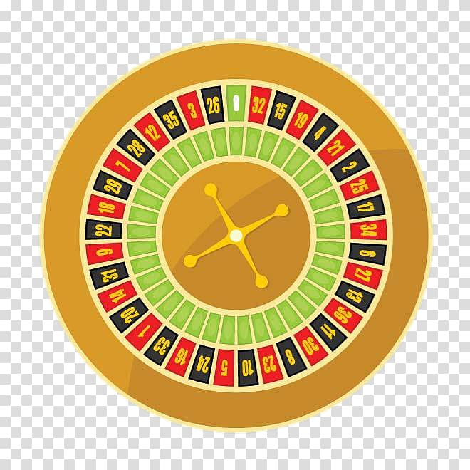 Roulette Gambling Wheel Casino, Circular target transparent background PNG clipart