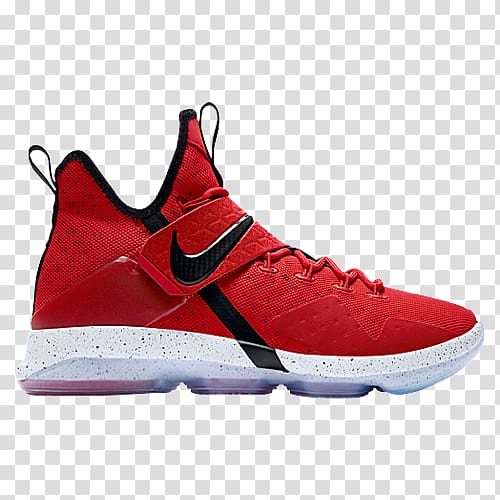 LeBron 14 University Red Nike Basketball shoe Air Jordan, nike transparent background PNG clipart