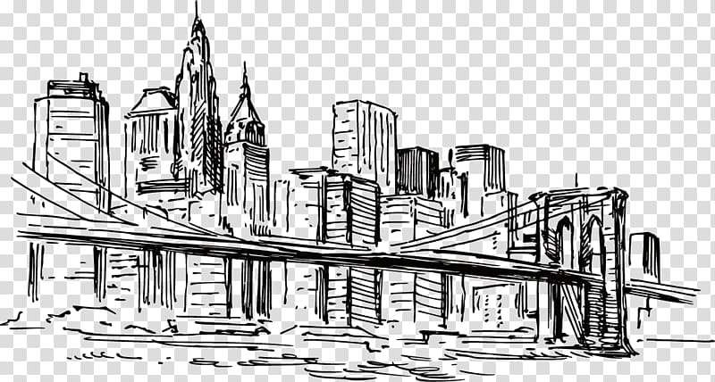 London Bridge Drawing painting City Gratis, London Bridge painted artwork transparent background PNG clipart