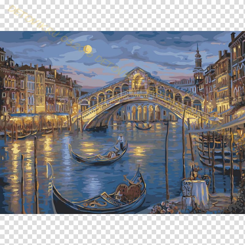 Venice Oil painting Oil painting Art, painting transparent background PNG clipart