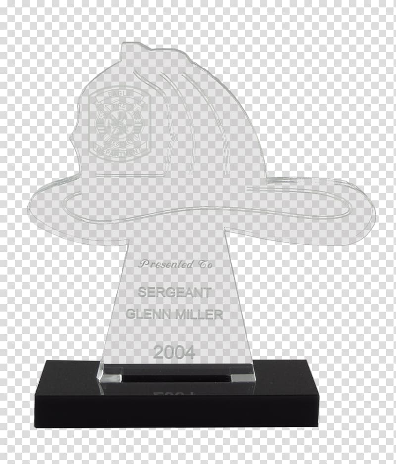 Award Trophy Firefighter's helmet Engraving, award transparent background PNG clipart