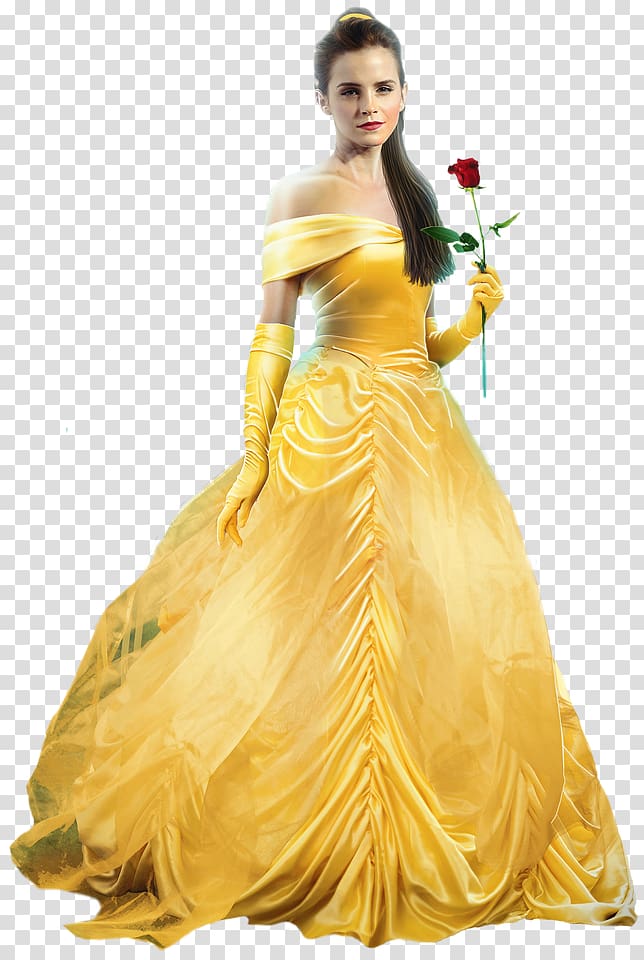 Beauty and the Beast Belle Emma Watson 4K resolution, luke evans transparent background PNG clipart