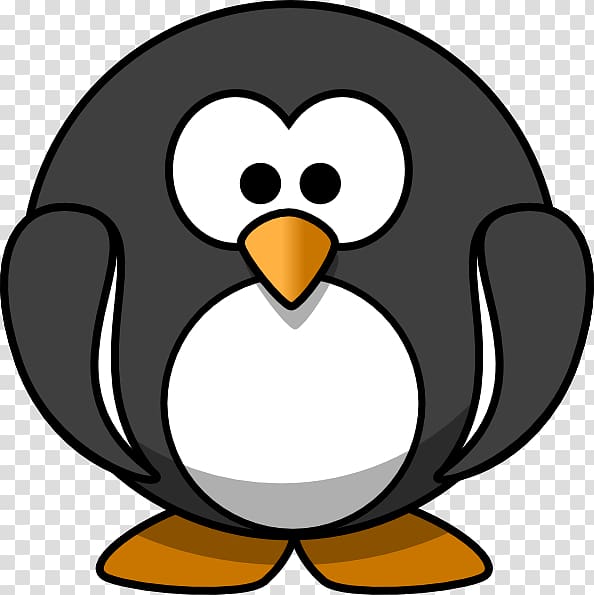 Club Penguin , dark grey transparent background PNG clipart