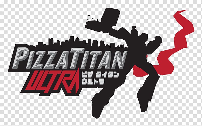 Logo Illustration Pizza Titan Ultra Font Brand, nerf logo transparent background PNG clipart
