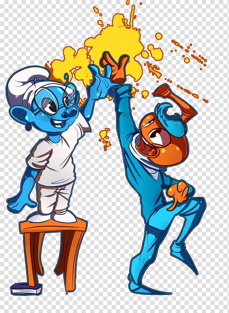 Work of art Fan art, smurfs transparent background PNG clipart