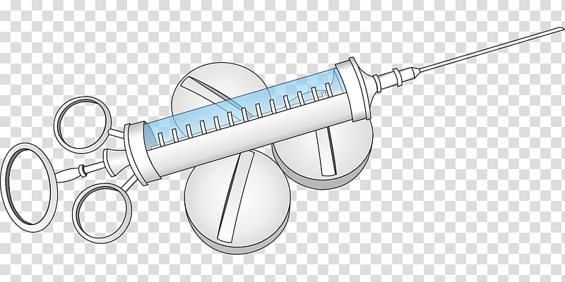 Syringe Hypodermic needle Dentistry , Medical syringe transparent background PNG clipart