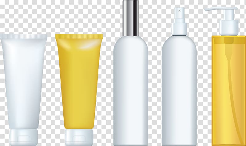 Sunscreen Envase Cream Frasco Cosmetics, glass transparent background PNG clipart