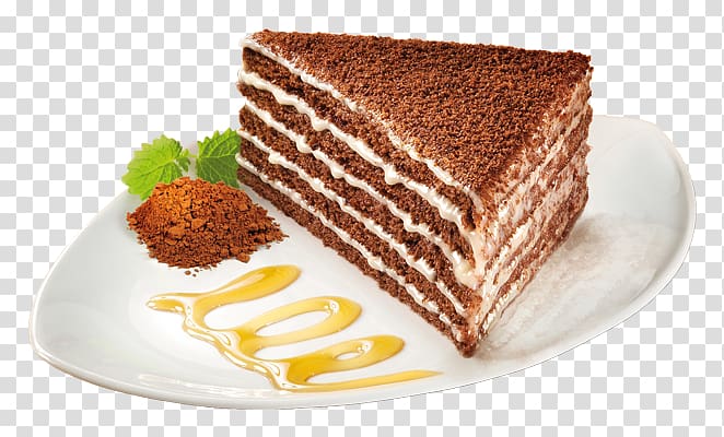 Torte Bakery Pizza Lekach Marlenka, honey cake transparent background PNG clipart