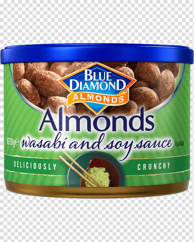 Almond Blue Diamond Growers Food Nut Soy Sauce, nuts almond transparent background PNG clipart