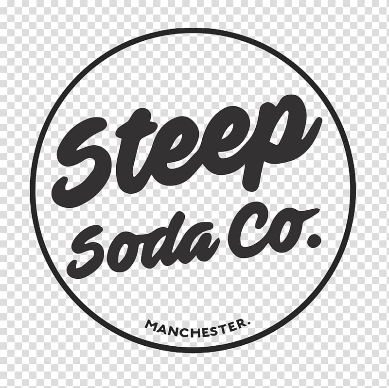 Steep Soda Co. Fizzy Drinks Logo Brand Font, soda pop transparent background PNG clipart