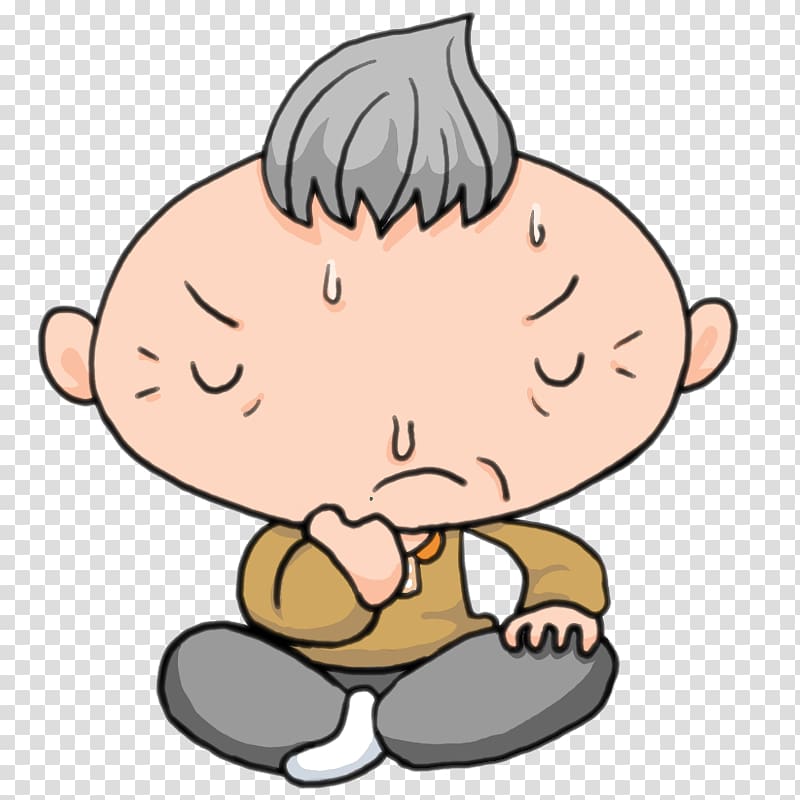 Old age grandfather , chichi transparent background PNG clipart