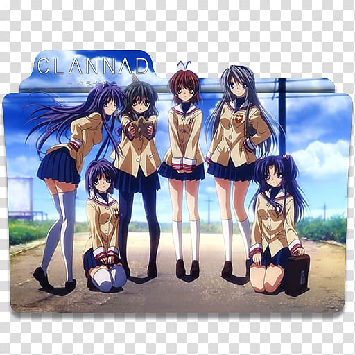 Anime CLANNAD: After Story Posters Animation Self-Adhesive HD