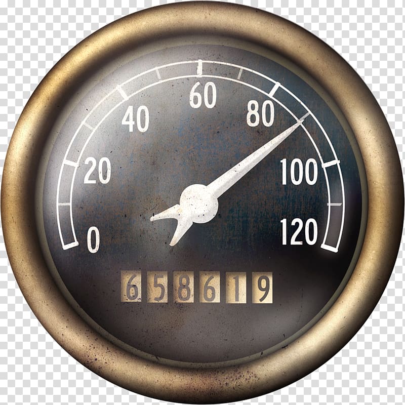 Speedometer Dial Icon, Black speedometer transparent background PNG clipart