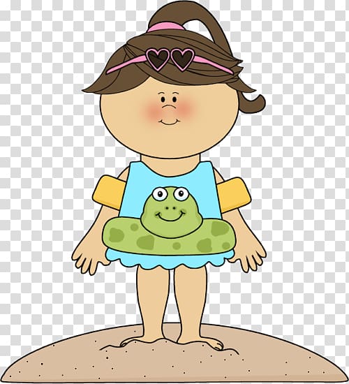 Beach Girl Woman , Float transparent background PNG clipart