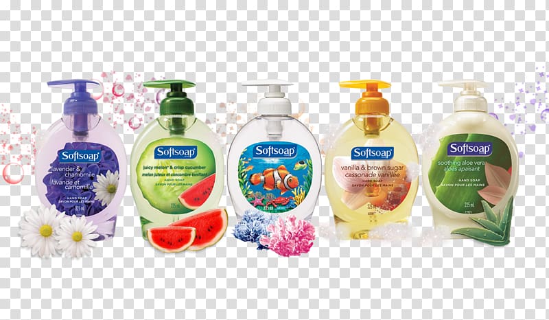 Softsoap Antibacterial soap Soap dispenser Colgate-Palmolive, liquid transparent background PNG clipart