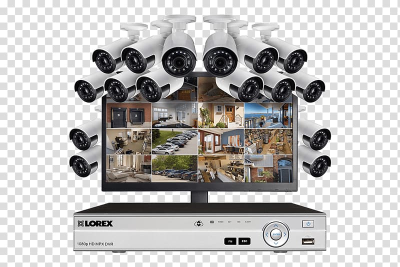 Closed-circuit television Wireless security camera Surveillance, Camera transparent background PNG clipart