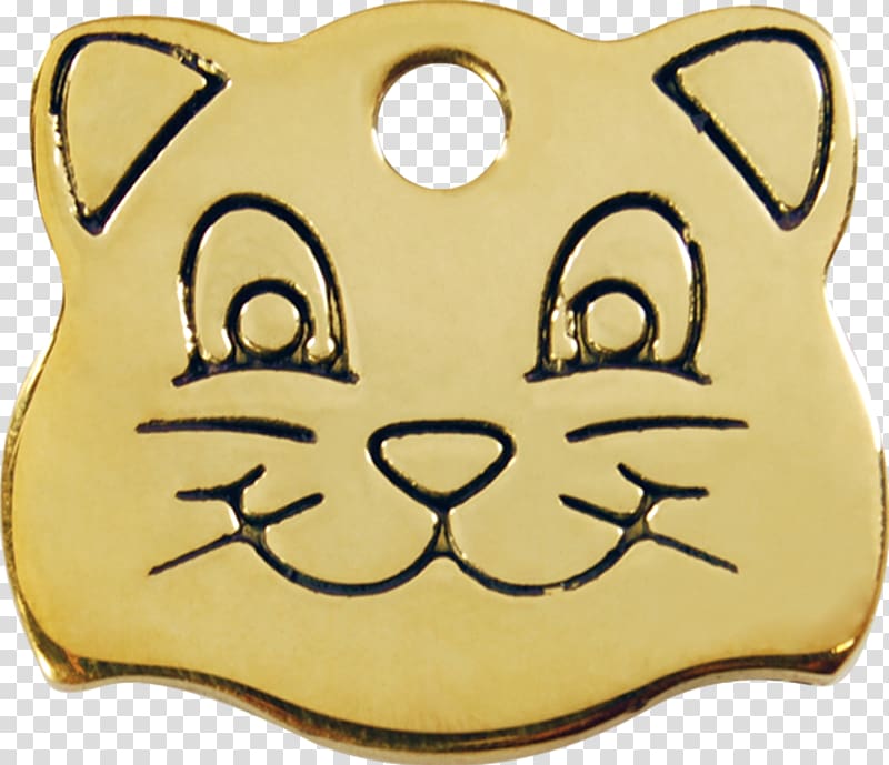 Dingo Cat Dog Pet tag, cat face transparent background PNG clipart