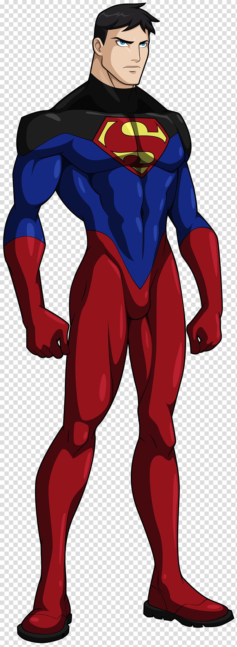 Superboy Superman Young Justice Comic book Superhero, the seven wonders transparent background PNG clipart
