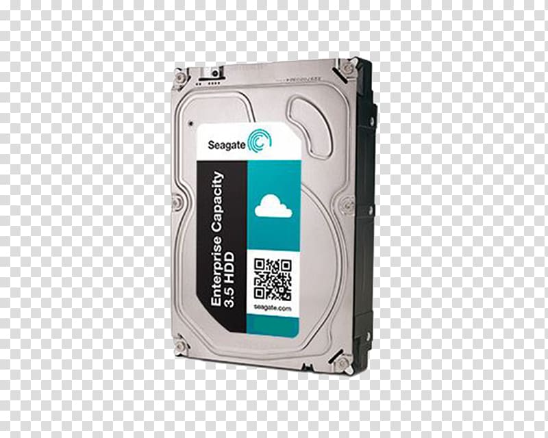 Hard Drives Network Storage Systems Serial ATA Seagate Technology Terabyte, Hard Disk transparent background PNG clipart