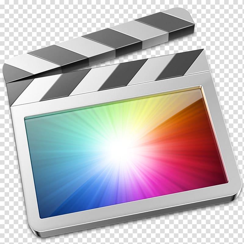Final Cut Pro X Video editing Apple Final Cut Studio, video transparent background PNG clipart
