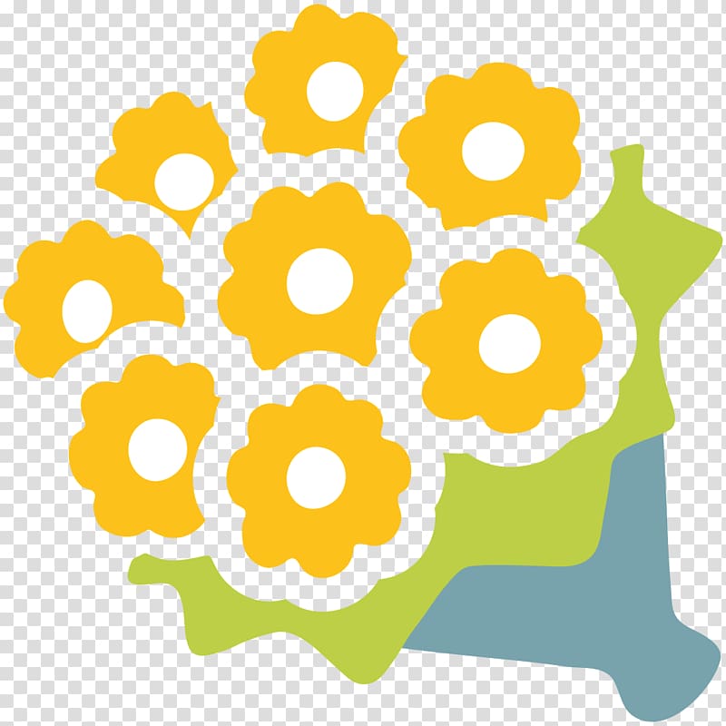 Snake VS Bricks, Emoji Version Flower bouquet Noto fonts SMS, compassionate transparent background PNG clipart