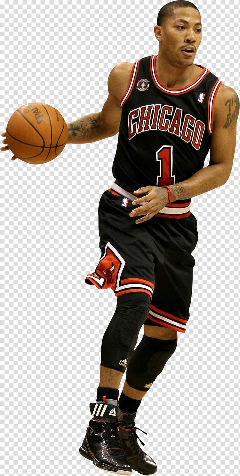 Chicago 1 Derrick Rose, Derrick Rose Chicago Bulls Basketball player NBA, Derrick Rose transparent background PNG clipart