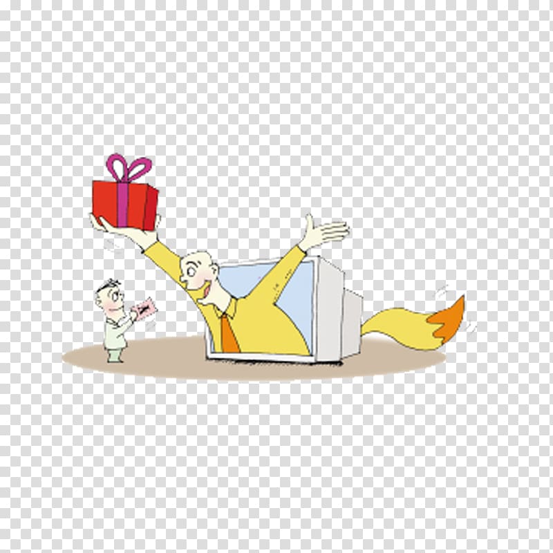 Television Drawing , Cartoon TV shopping transparent background PNG clipart