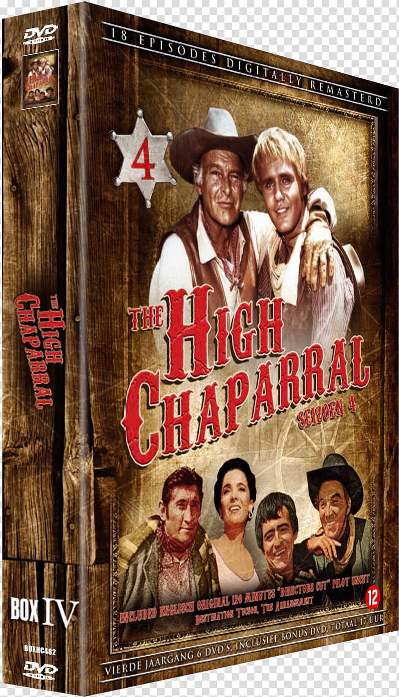 The High Chaparral DVD Film Episode Box 3, dvd transparent background PNG clipart