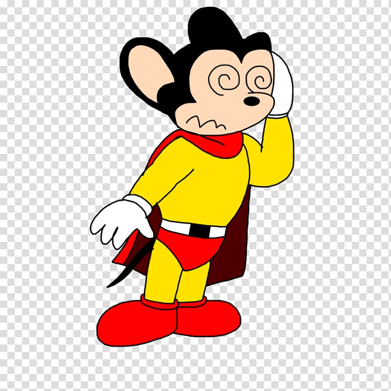 Mighty Mouse Cartoon , mighty mouse transparent background PNG clipart
