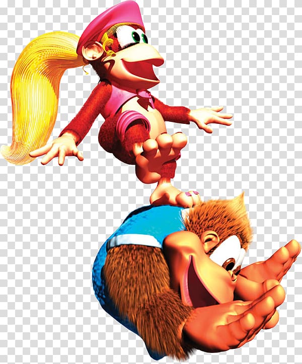 Donkey Kong Country 3: Dixie Kong's Double Trouble! Donkey Kong Country 2: Diddy's Kong Quest Donkey Kong Land III Donkey Kong 3 Super Nintendo Entertainment System, nintendo transparent background PNG clipart