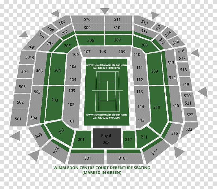 Wimbledon Centre Court Seating Plan / The Seating Plan for Wimbledon