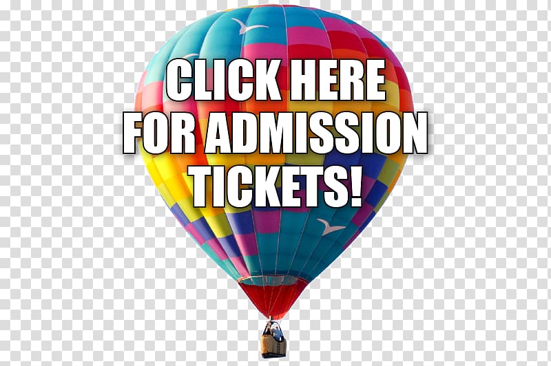 Hot air balloon festival Balloon boy hoax, entrance ticket transparent background PNG clipart