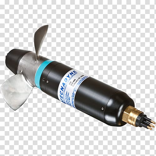 Brushless DC electric motor Tecnadyne APD Marine thruster Machine, nozzle propeller transparent background PNG clipart