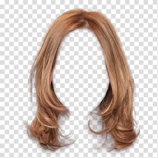 brown wig , Brown hair Long hair Hairstyle, Brown hair clips to pull Free transparent background PNG clipart
