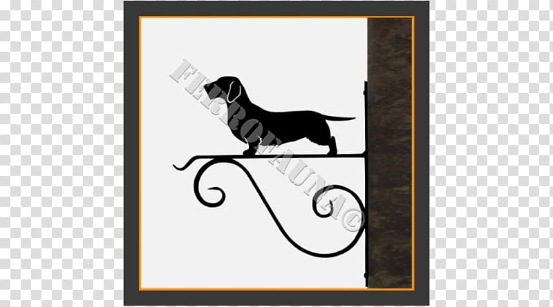 Dog breed Cartoon Frames, dachshund cartoon dogs transparent background PNG clipart