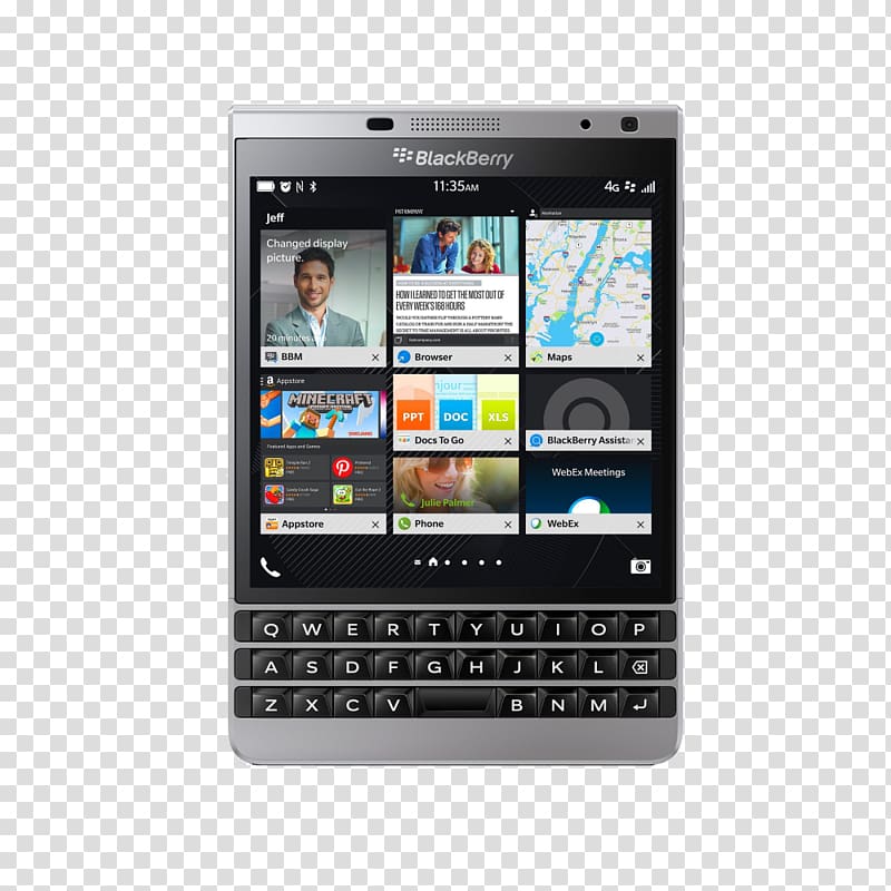 BlackBerry Passport BlackBerry Classic BlackBerry Z10 Smartphone, smartphone transparent background PNG clipart