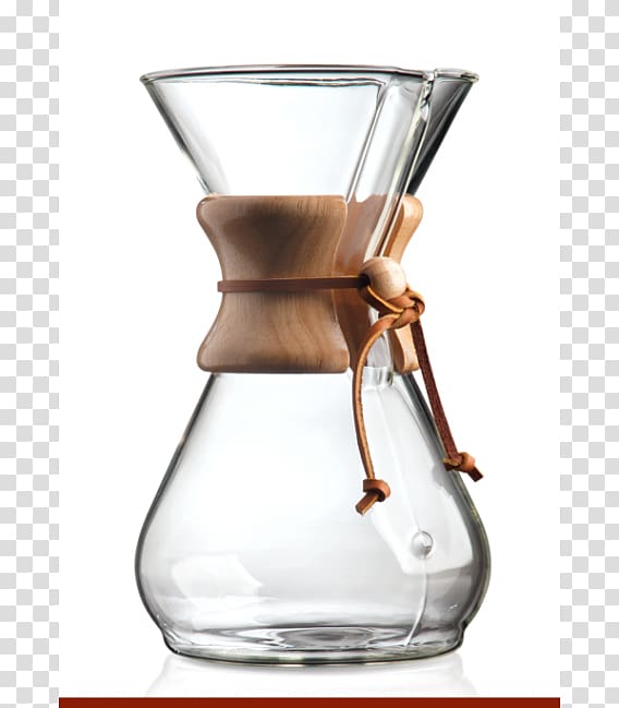 Chemex Coffeemaker Chemex Eight Cup Classic Brewed coffee, Coffee transparent background PNG clipart