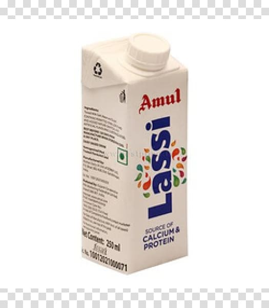 Lassi Milk Fizzy Drinks Amul Flavor, Tetra pack transparent background PNG clipart