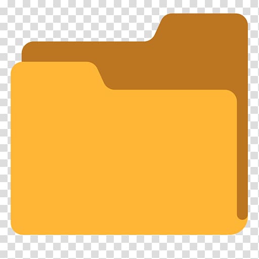 Directory Emoji Computer file File Folders Cut, copy, and paste, Emoji transparent background PNG clipart