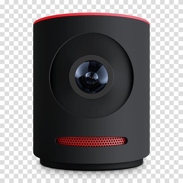 black and red Bluetooth speaker, Mevo Black Hero Camera transparent background PNG clipart