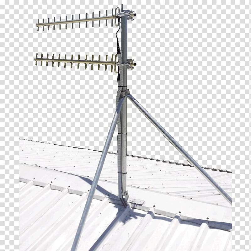 Aerials Metal roof Television antenna Ground plane, roof transparent background PNG clipart