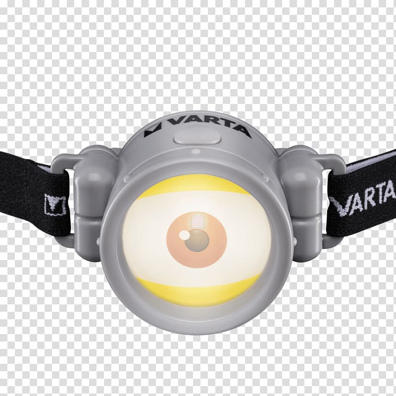 Flashlight Headlamp Electric battery AAA battery, light transparent background PNG clipart