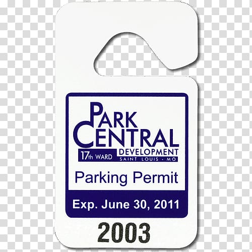 Parking violation Sticker Decal Label, hang tags transparent background PNG clipart
