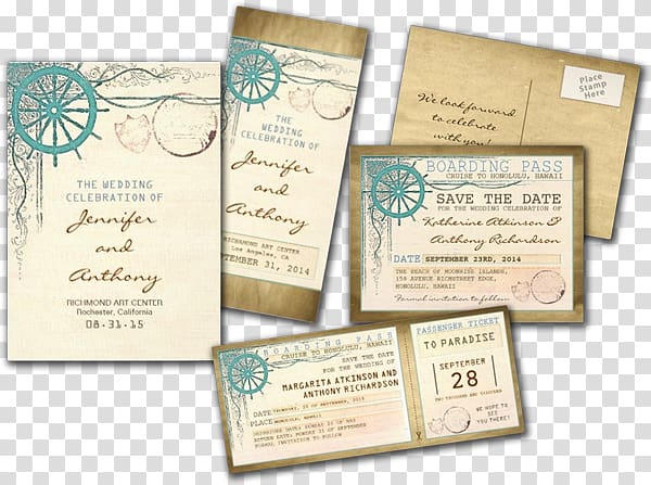 Wedding invitation Post Cards Convite, Beach Wedding Invitation transparent background PNG clipart