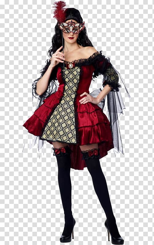 Costume party Masquerade ball Dress Halloween costume, dress transparent background PNG clipart