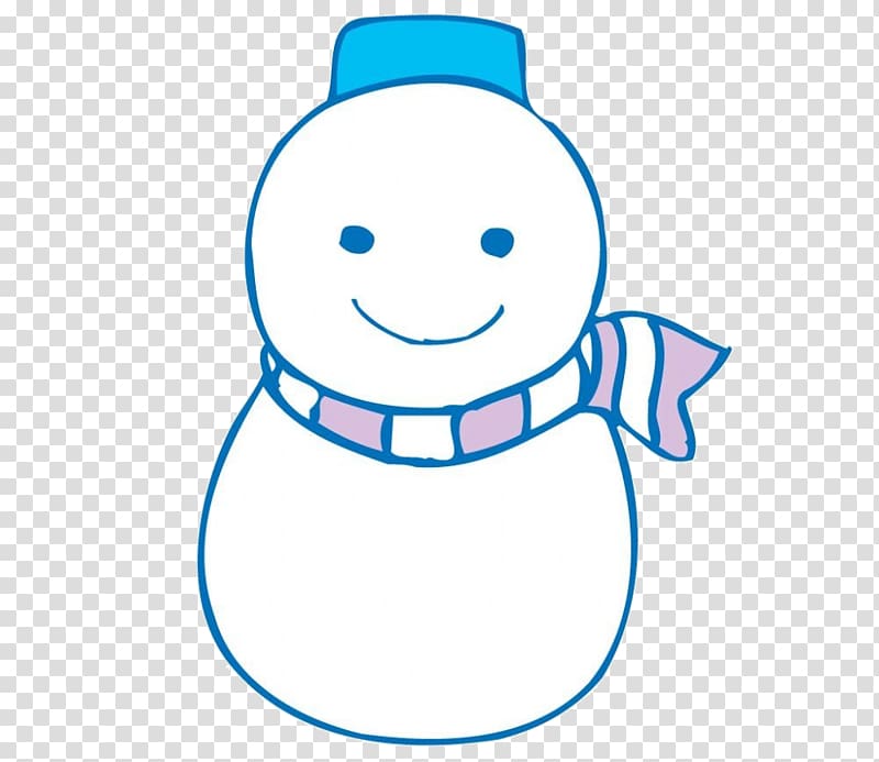 Snowman Cartoon, Cute smiling snowman transparent background PNG clipart