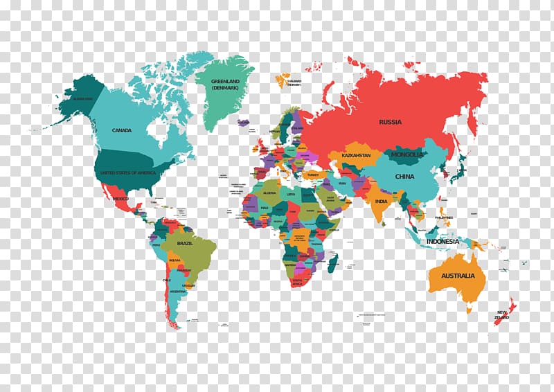 World map World Political Map graphics, world map transparent background PNG clipart