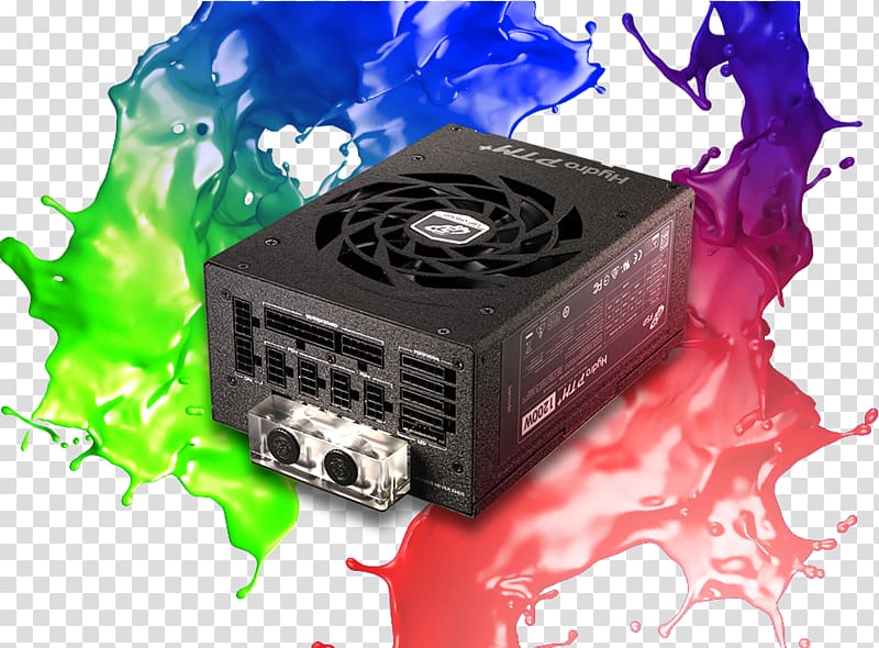 Power supply unit Power Converters FSP Group Water cooling ATX, Computer transparent background PNG clipart
